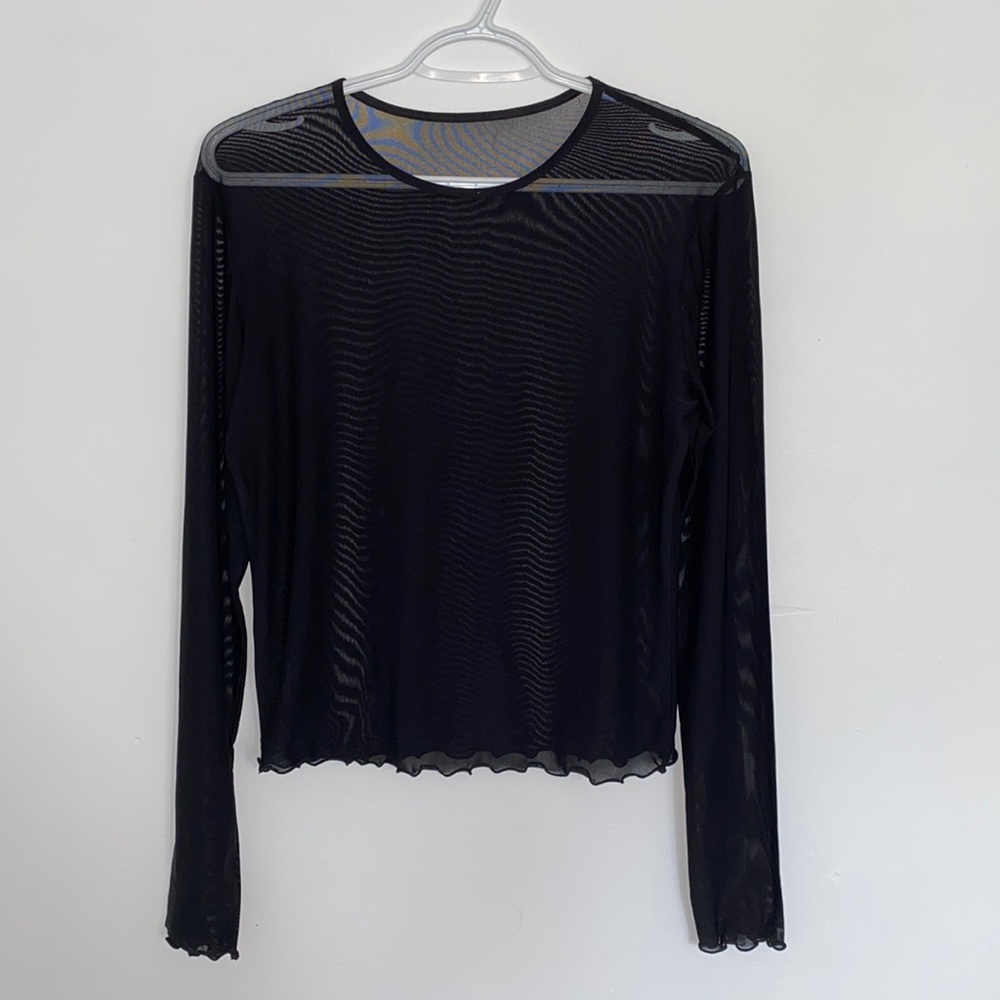 BNWOT Garage Mesh Top